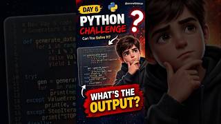 🚀 Python Challenge || Welcome to Day 6 of 100 Days of Python on errorwithdargo