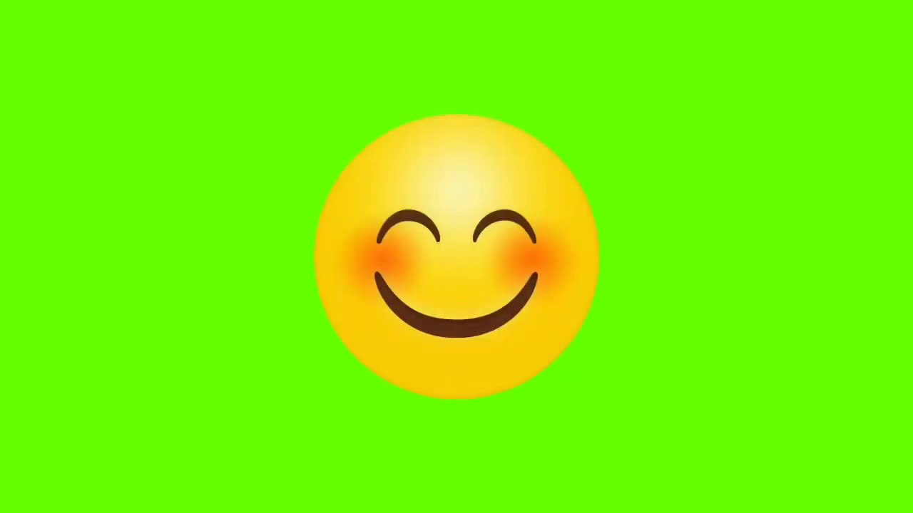 Emoji Green screen video, All emoji green screen videos, Green screen