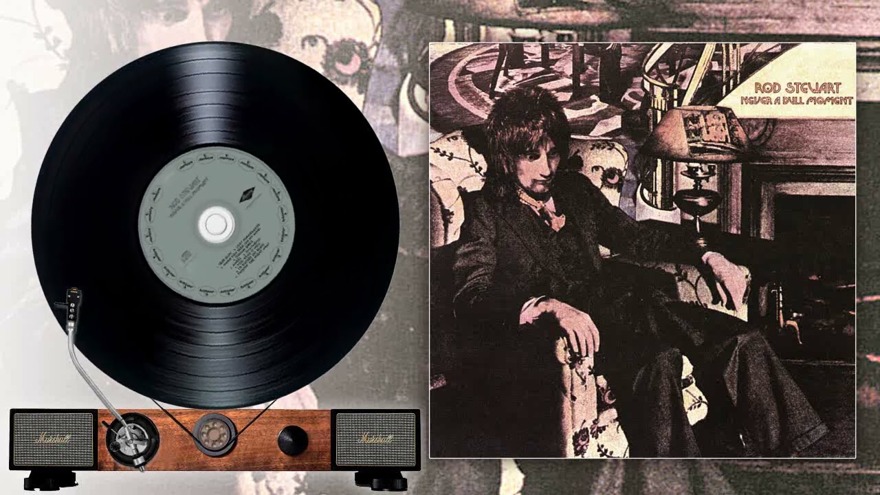 UK初回盤Rod Stewart Never A Dull Moment STEWART,ROD - Never a Dull Moment - Amazon.com Music