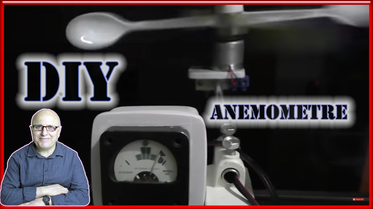 Kendin Yap Rüzgar Ölçer | Pervaneli Anemometre