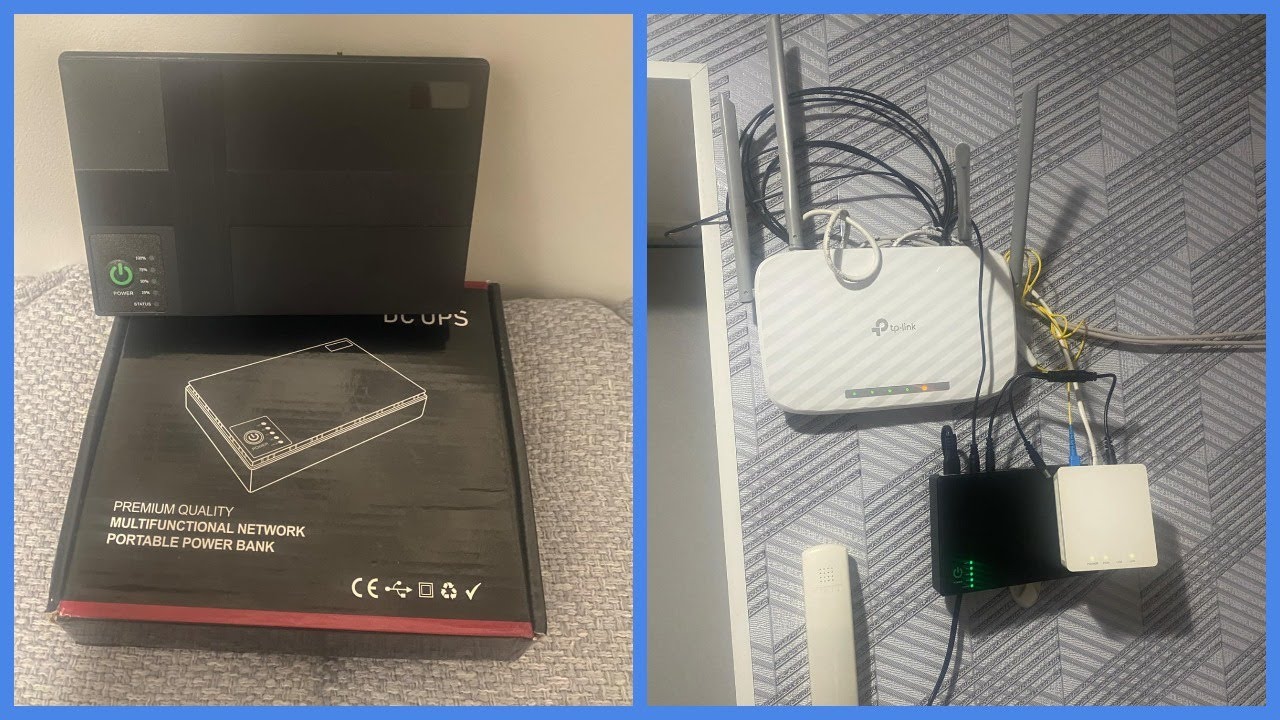 Интернет без электричества. Интернет без света. UPS для Роутера DC1018P - 12V/ 9V/ 5V 10400 mAh