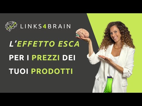 L&rsquo;EFFETTO ESCA PER I PREZZI DEI TUOI PRODOTTI!