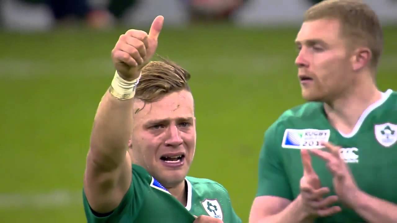 TEARS Ian Madigan Gets The Heart Pumping After Ireland Win YouTube
