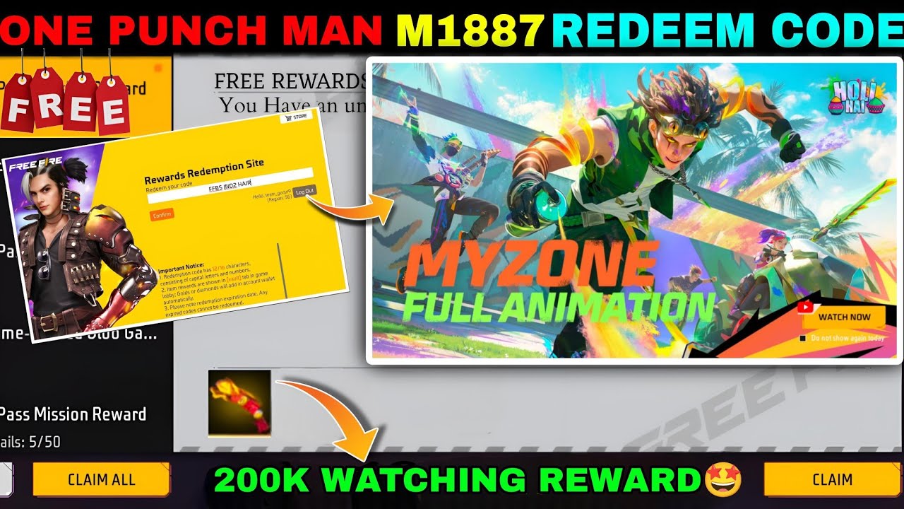 FREE FIRE REDEEM CODE TODAY 5 MARCH REDEEM CODE FREE FIRE | FF REDEEM CODE TODAY 5 MARCH