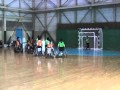 楽楽ＶＳ近福大：前半（車いすハンドボール近畿リーグサマーミーティング）