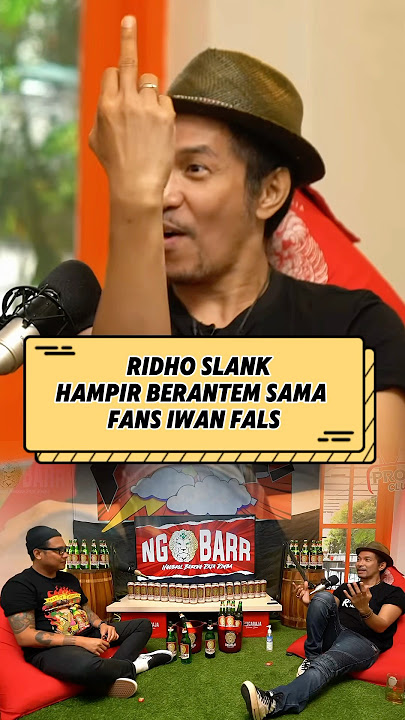 Ridho Slank almost had a fight with OI‼️🤣 #ridhoslank #slank #iwanfals #indonesians #shorts