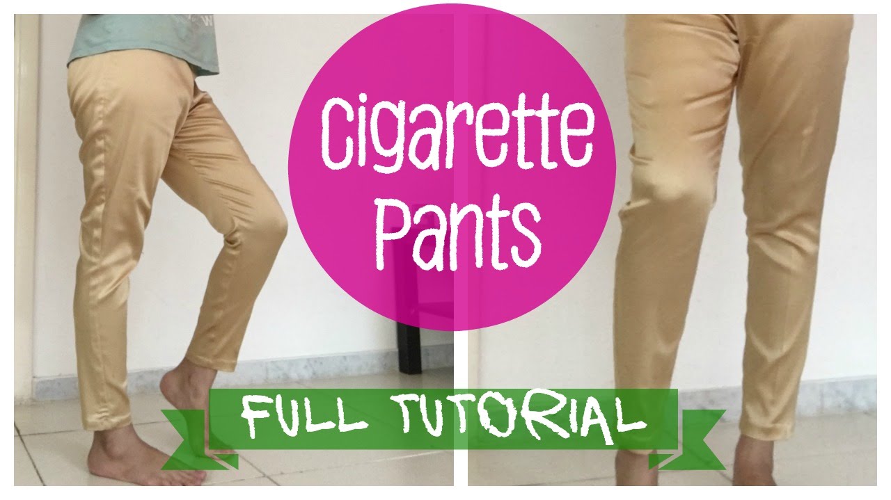 Cigarette Pants Pattern - Spacotin