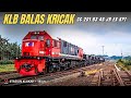LOKOMOTIF ex SUMATRA CC 2018346 LAGI DINAS KLB BALAS KRICAK ‼️kembali Posisi Longhood arah pulangnya