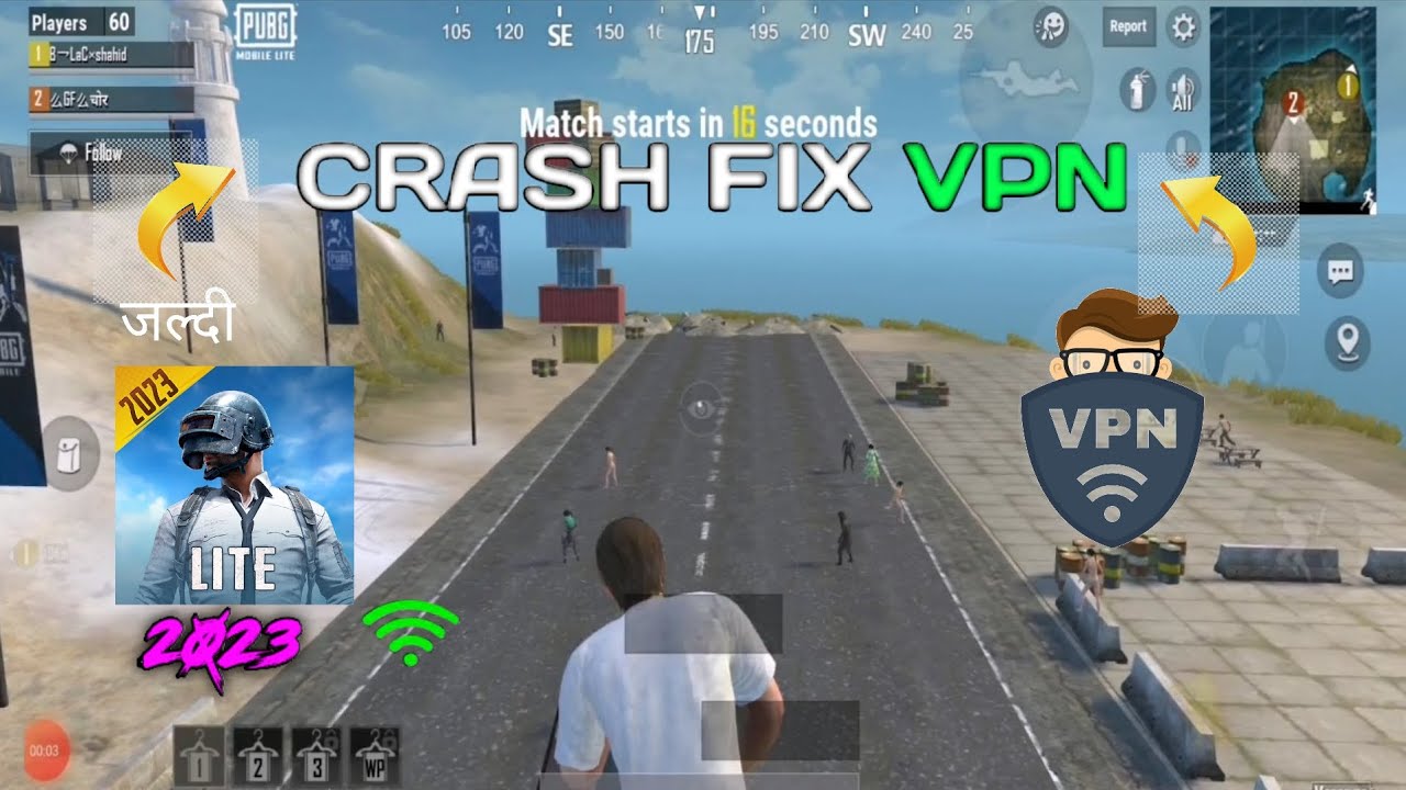Finally 😀 Crash VPN Problem fix in pubg mobile lite | - YouTube