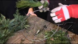 Mathews Christmas Tree Farm makes fresh wreaths