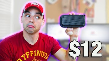 Amazon Basics $12 Bluetooth Speaker!  Reviewing the Cheapest Budget Tech!