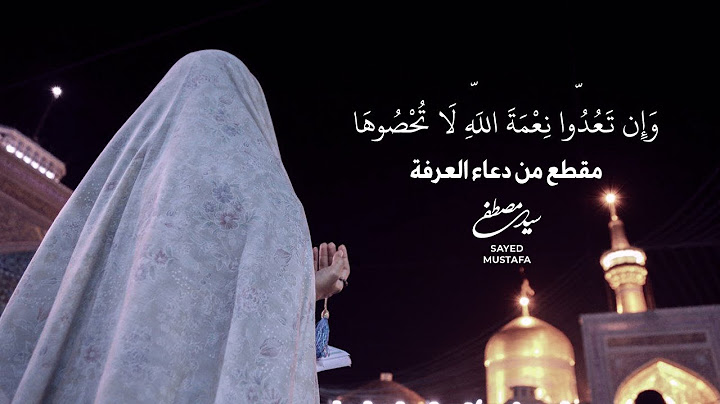 وَإِن تَعُدُّوا نِعْمَةَ اللَّهِ لَا تُحْصُوهَا (دعاء عرفة) | سيد مصطفى الموسوي