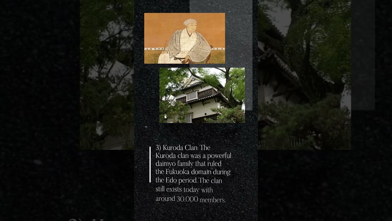 5 Japanese clans that still exist today