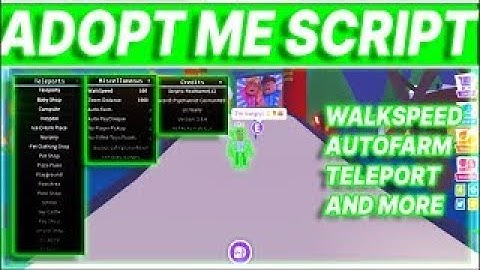 !!Roblox Adopt Me! Best GUI!!! /  SCRIPT