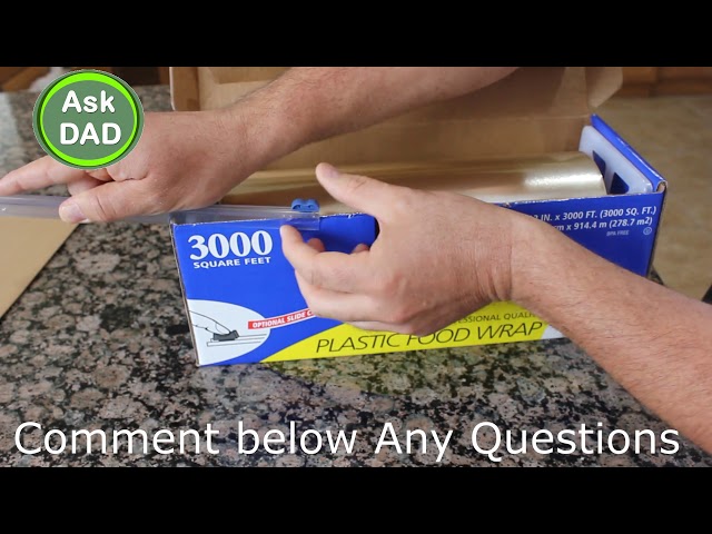 How to install the Kirkland Signature Stretch Tite Plastic Food