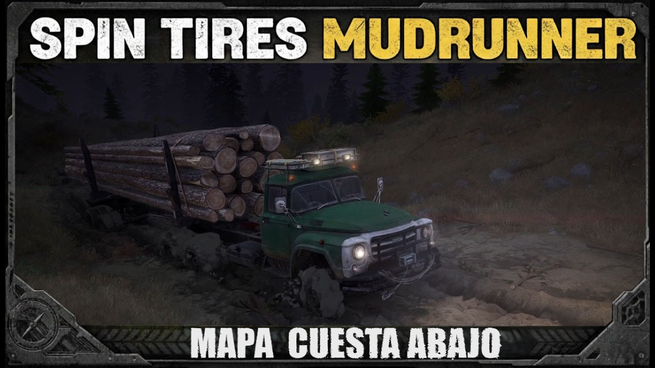 ¡SOBREVIVIENDO AL DESCENSO! 🏔️ MudRunner: Cuesta Abajo