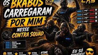 Free fire - contra squad foi louco, meus amigos brabos amassou geral por mim, ponto para eles 🔥