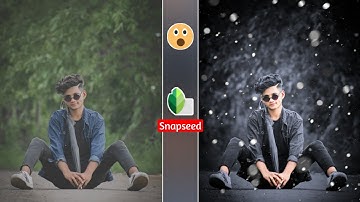 Snapseed - Just 3 step Dark And Blue Effect edit easily 🔥|| Snapseed photo editing 2021