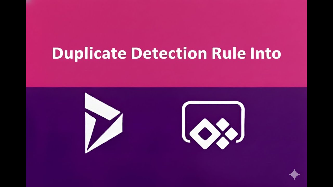 20. Duplicate Detection Rule Into Dynamics 365 CRM and Power Apps - YouTube