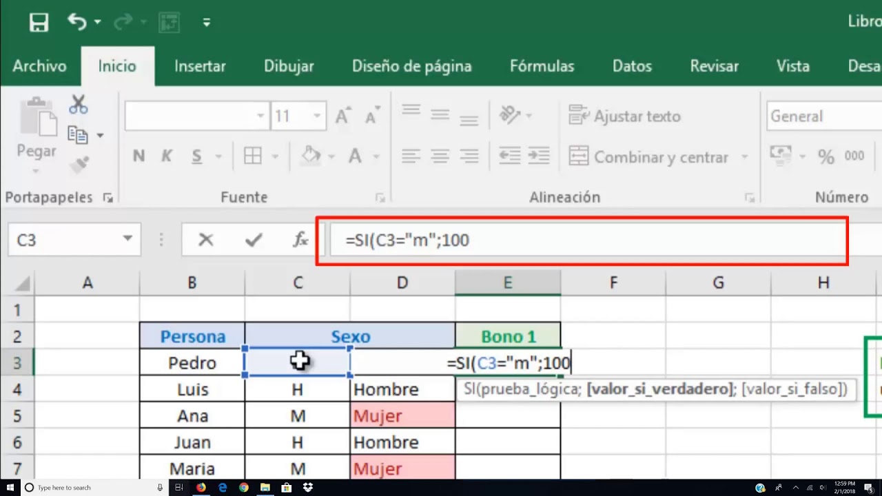 ❄️ EXCEL INTERMEDIO / Construyendo Condicionales con la Función SI