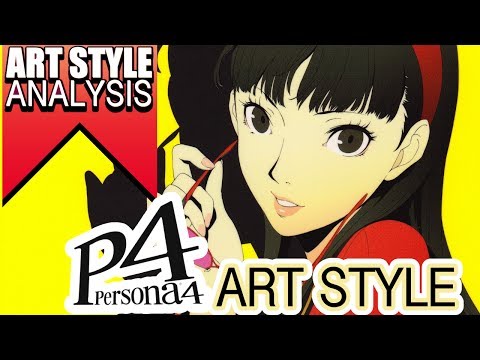 Art Style Analysis- PERSONA- Clip Studio Paint