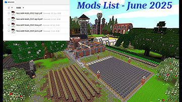 Updated Luanti Mods List, June 2025