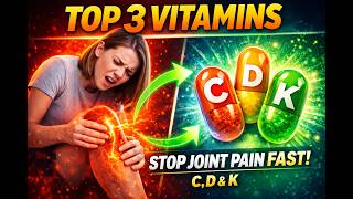 TOP 3 Vitamins to Repair Painful Joints That Actually Work |Top 3 Vitamins That STOP Knee Pain FAST!