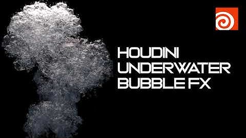 PROMO: Underwater bubble FX #houdini, #vfx, #simulation #render