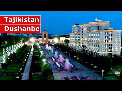 Площадь Дусти - Сердце Душанбе / Tajikistan Dushanbe Somoni