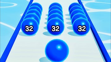 Ball run 2048 | all levels gameplay android iOS -new APK update