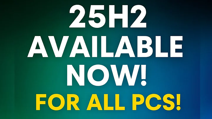 Windows 11 25H2 Now Available for ALL PCs! Install It Today!