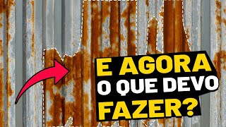 Por que meu portão [Galvanizado] está enferrujado? Galvanizado Enferruja?