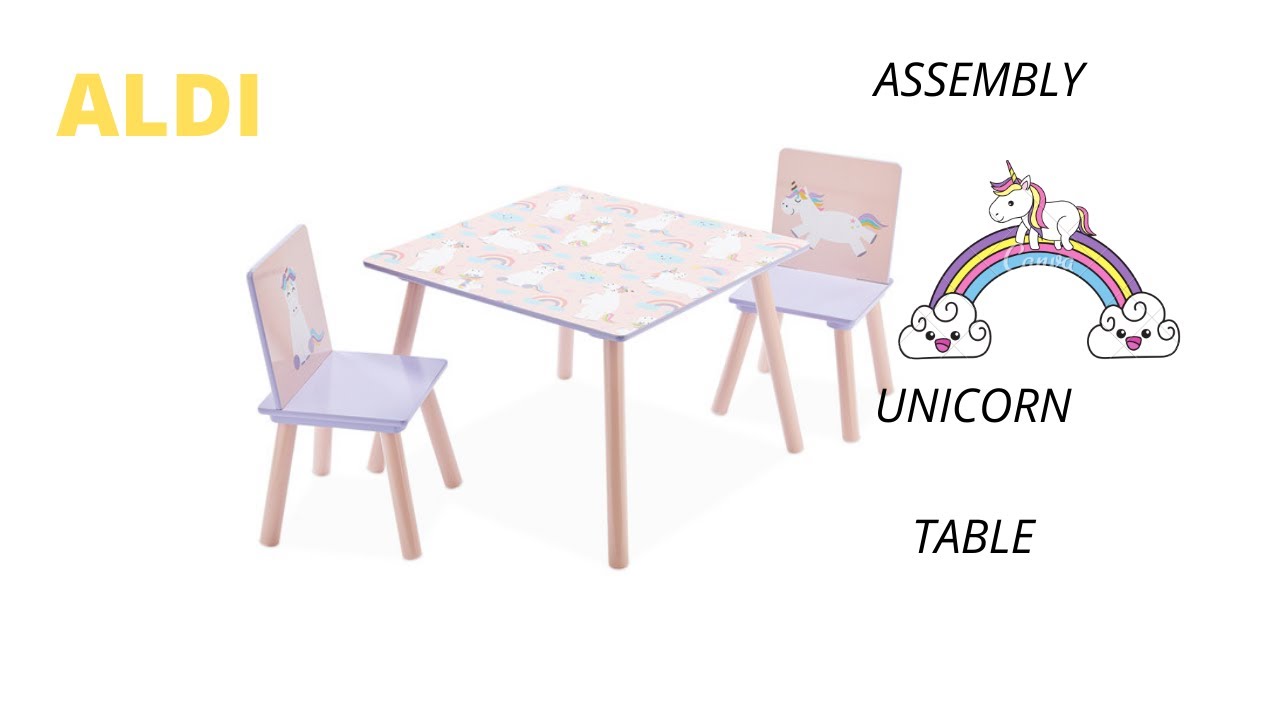 aldi childrens table and chairs