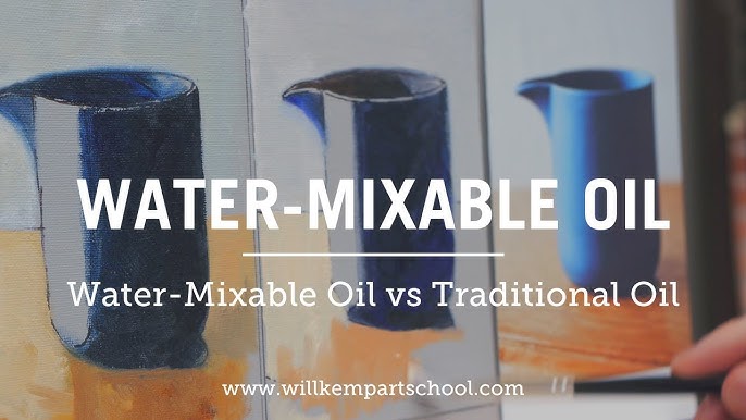 Absolute Beginners Water-Mixable Oil Course 
