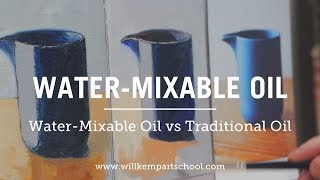 Water-Mixable Oils vs Traditional Oil Paint Review &amp; Techniques (HD)