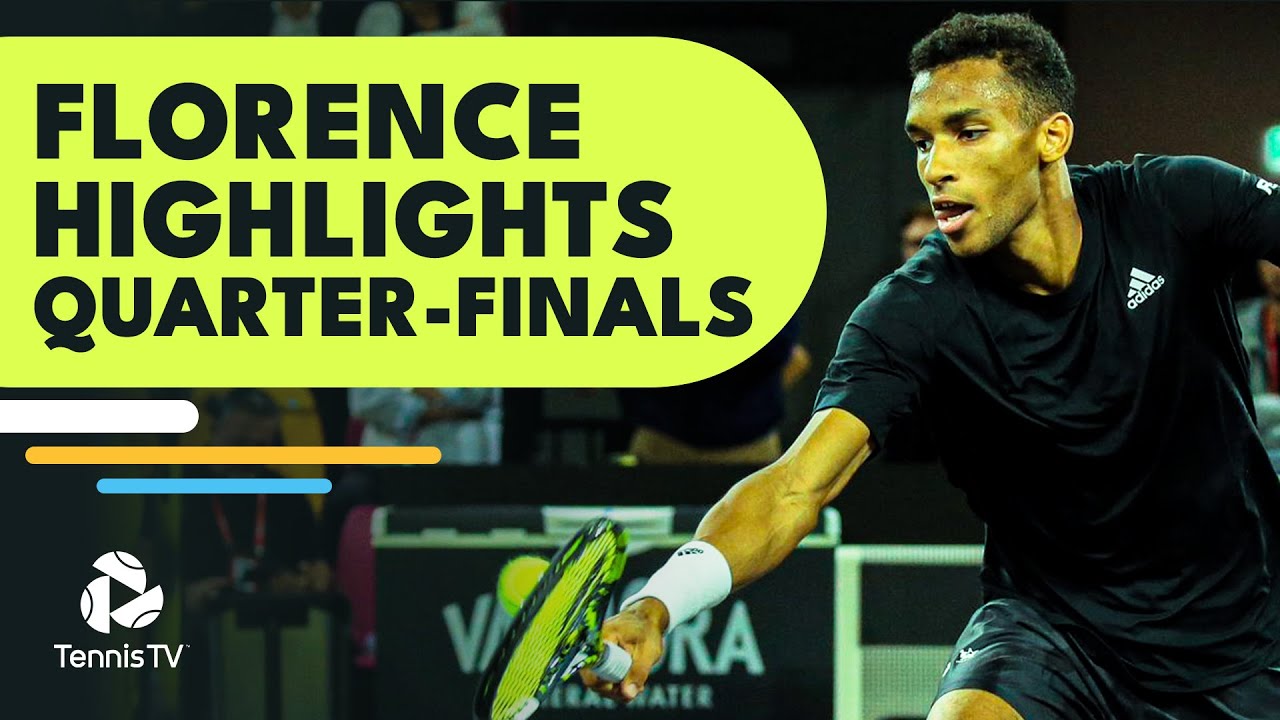 Auger-Aliassime Faces Nakashima; Musetti and Bublik In Action Florence 2022 Quarter-Final Highlights