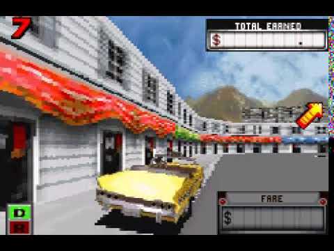 Crazy Taxi   Catch a Ride U T+Rus Pirate (GameBoy Advance)