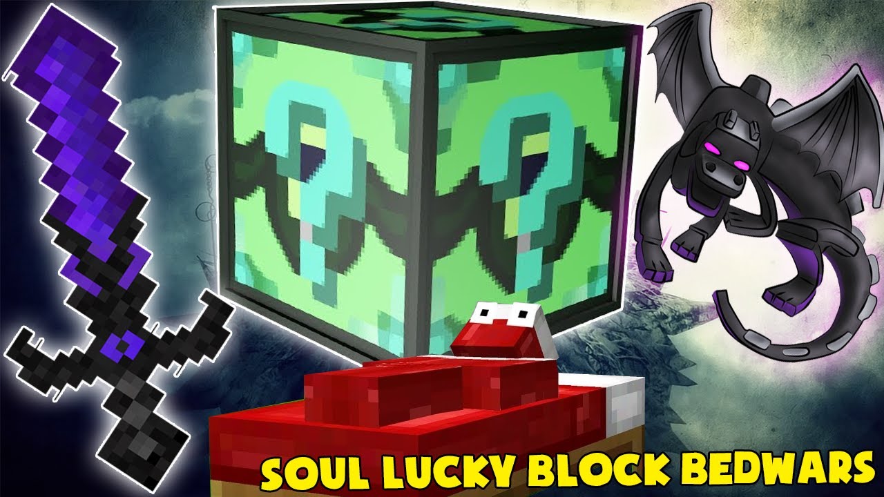 MINI GAME : SOUL LUCKY BLOCK BEDWARS ** LINH HỒN CỦA RỒNG MINECRAFT SIÊU VIP ??