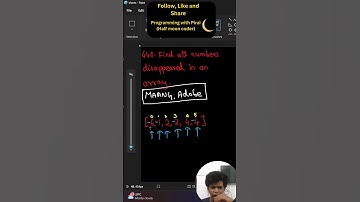 Leetcode - 448 | Find all numbers disappeared in an array | Pirai