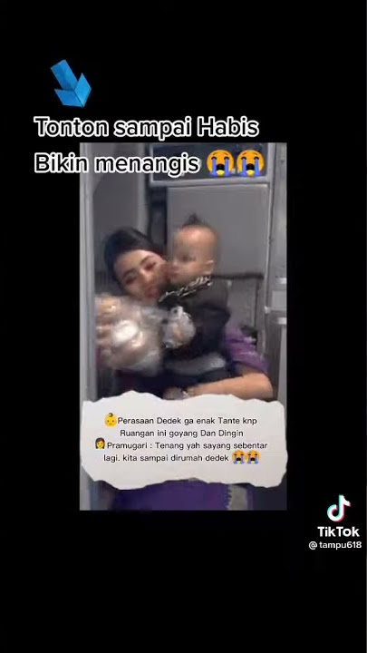 Story wa sedih 😭 percakapan anak dan Pramugari tragedi pesawat sriwijaya