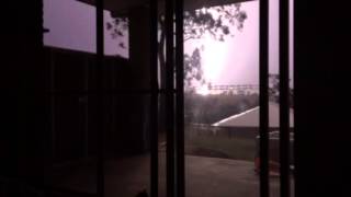 Lightning tonight in Muswellbrook