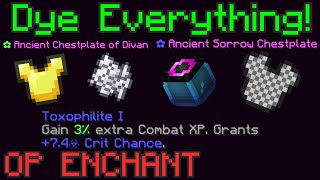 Everything can be Dyed! New OP Terminator Enchant (Hypixel Skyblock)