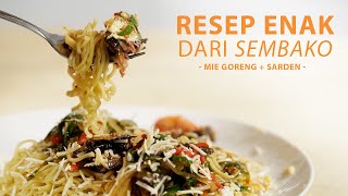 INDOMIE SARDEN, RESEP ENAK DARI BAHAN SEMBAKO #CaraMembuat