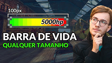 Programe uma Barra de Vida Formidável (Funciona com qualquer valor que colocar) - Construct 3