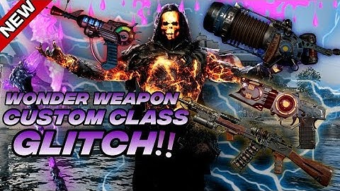 🔥NEW🔥Wonder Weapons Custom Class🔥COD Cold War Zombies Glitches😱