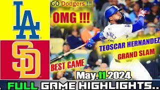 Padres vs Dodgers (05/11/24) FULL GAME Highlights | MLB Season 2024