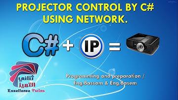 Control Projector By C #Using IP. Excellence Twins.
