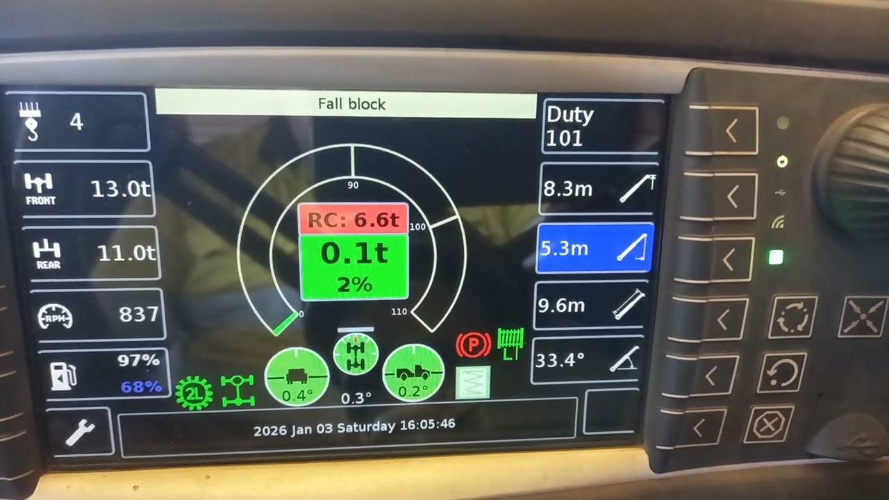 25-3-7414 Boom Length Fault (New Reel Fitted)