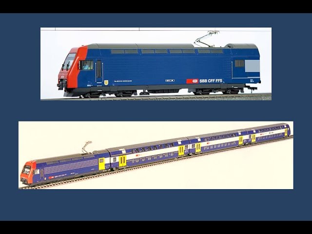 HAG Locomotive Suisse RE 4/4 SBB CFF - HO - 3 Rails - Métal - Fonctionnelle