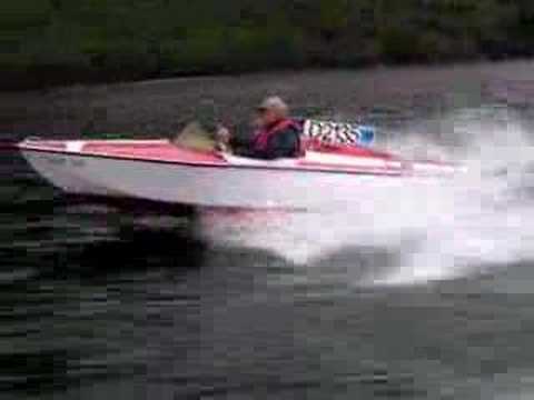 RAY WRIGHT CLASSIC DELTA SPEED BOAT ON LOCH LOMOND